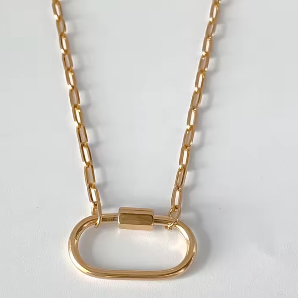 Gold Stainless Steel Necklace